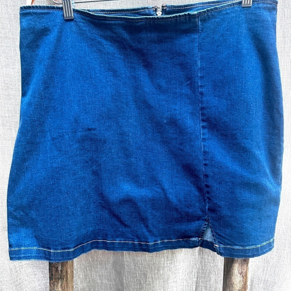 WILD FABLE Stretch Denim Jean Mini Skirt Size 17
